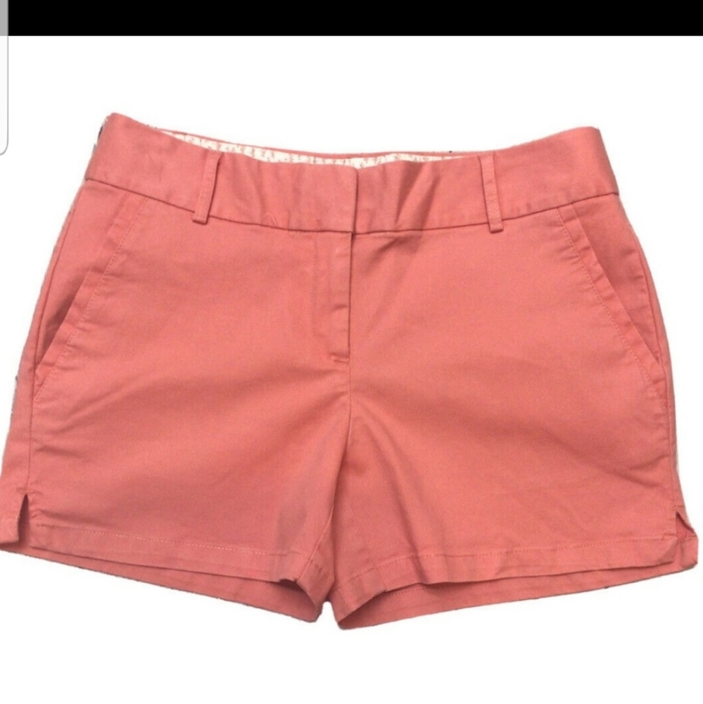 LOFT Riviera Short NWT in coral Sz:0 6"inseam - Picture 6 of 11